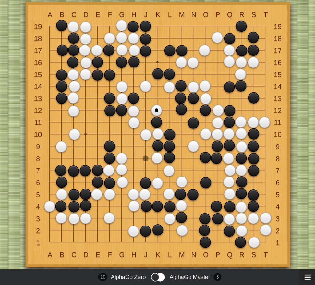 AlphaGo game in Sabaki